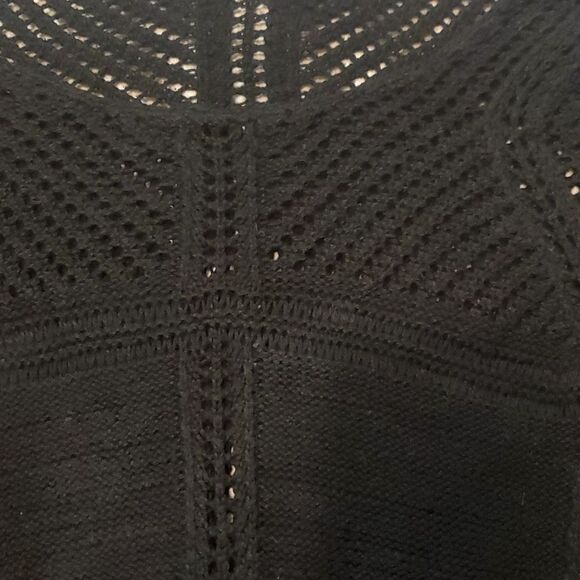 Black Prana Getup Cotton Knit Sweater - Picture 4 of 8